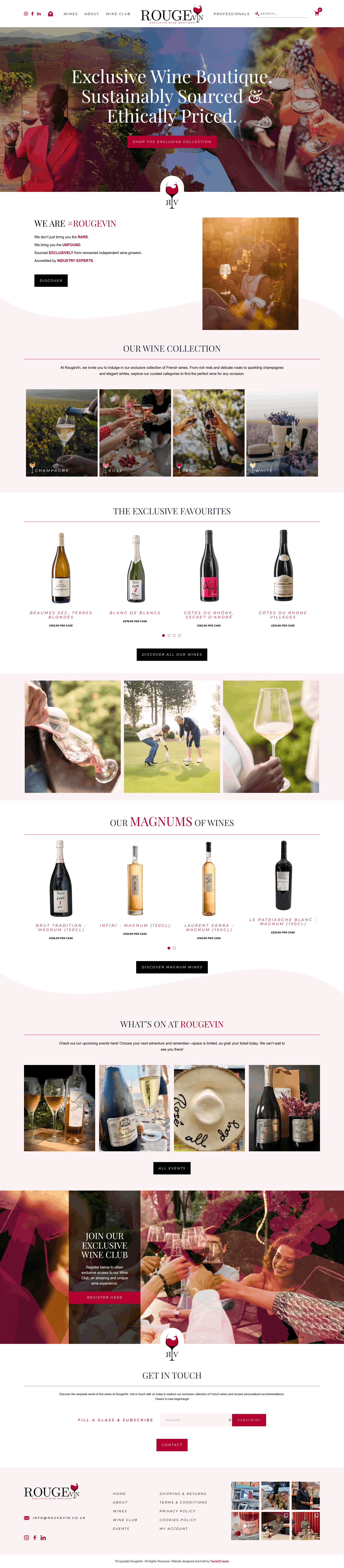 Screenshot of RougeVin